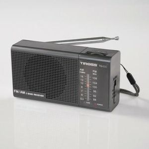 Tiross - TS-455CZ - Radio - Zwart - Compact - FM/AM