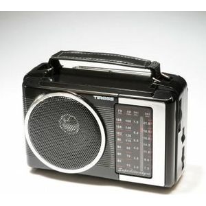 Tiross Radio-ontvanger TS-460 (AM, FM), Radio, Zwart