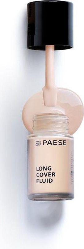Paese - Long Cover Fluid - Foundation - Tint 0,5 Ivory - 30 ml