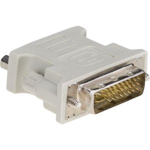 Akyga VGA-F/DVI-M DVI 24+5 Blauw, Wit