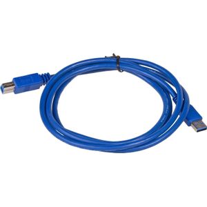 Akyga - USB-Kabel usb-a Stecker, usb-b Stecker 1.80 m Schwarz AK-USB-09
