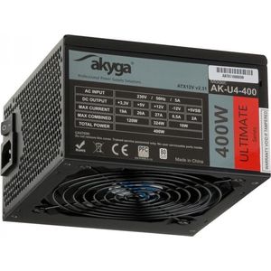 Akyga - Ultimate ATX Voeding - 400W - Zwart - 80+Bronzen