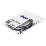 Akyga - AK-USB-11 - USB Kabel - 1.8m - USB A (m) / USB A (m) - USB 2.0
