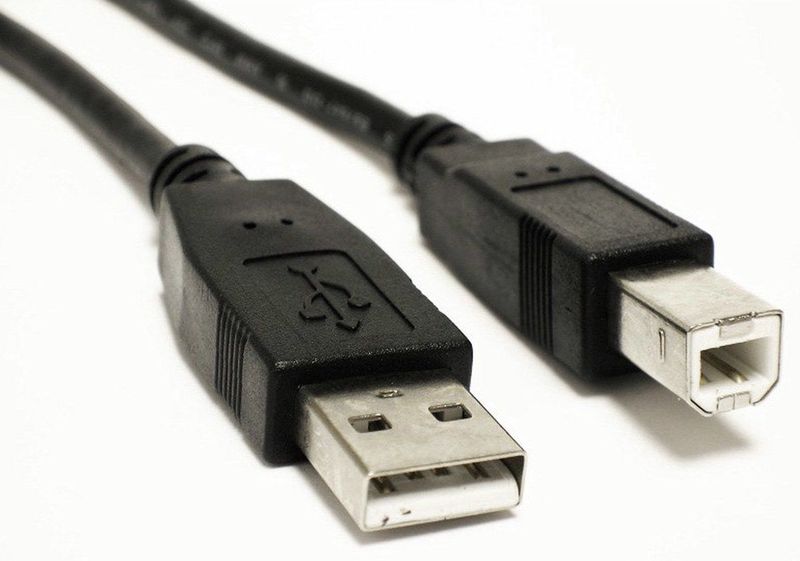 Akyga - AK-USB-12 - USB Kabel - Zwart - 3,0m - USB A/B