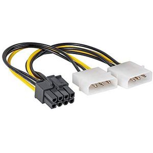 Akyga ga Adapter 2x Molex / PCI-Express 8-pin AK-CA-29