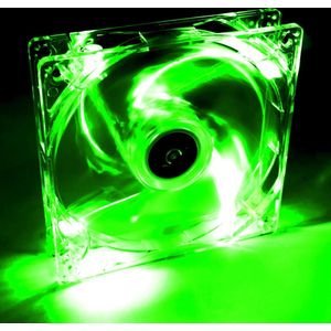 Akyga - AW-12A-BG - Computerkoelsysteem - Transparant - 120 mm - 1 x Ventilator