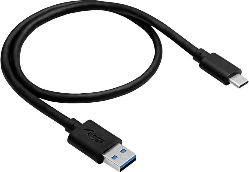 Akyga - AK-USB-15 - USB-kabel - Zwart - 1.00 m