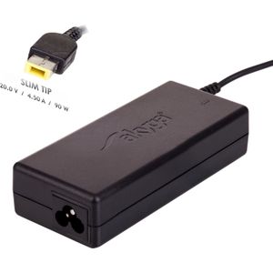 Akyga ga notebook power adapter AK-ND-29 20V/4.5A 90W Square geel LENOVO