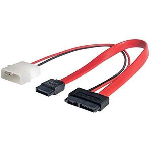 Akyga ga Adapter Slimline SATA/SATA/MOLEX 15cm AK-CA-45