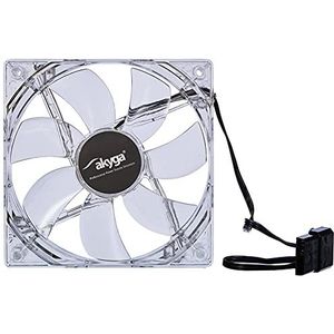Ventilator AKYGA 12 cm led wit AW-12A-WH MOLEX 120 x 120 mm