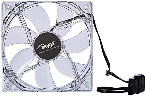 Akyga - AW-12A-WH - Ventilator - Transparant - 120 mm - LED Verlichting