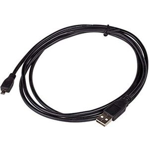 Akyga USB A naar UC-E6 stekker kabel datakabel voor camera Nikon Coolpix 1,5 m