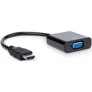 AKYGA AK-AD-42 VGA naar HDMI adapter converter kabel bus naar stekker 15 cm