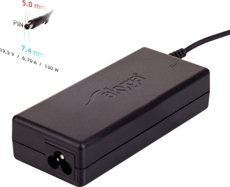 Akyga - AK-ND-57 - Laptop Netvoeding - 130 W - 19.5 V - 6.7 A