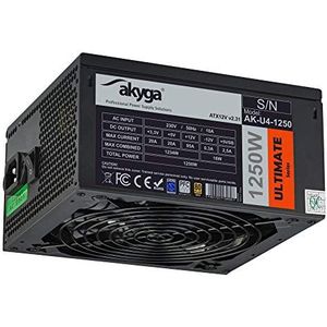 Akyga ga Ultimate ATX Power Supply 1250W AK-U4-1250 80 PLUS Gold bitcoin miner