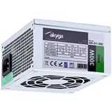 Akyga - AK-S1-300 - PC Voeding - Zilver - 300 W - Passief