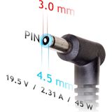 Akyga - Netvoeding - Zwart - 45 W