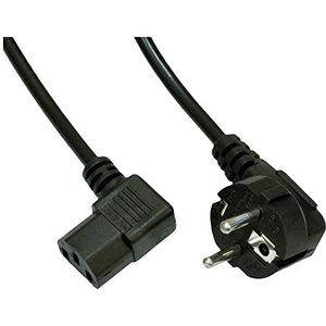 Akyga - AK-PC-12A - Stroomkabel - Zwart - 3 m - IEC C13 en CEE 7/7