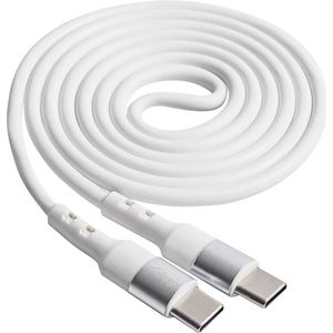 Akyga - USB-Kabel usb-c® Stecker, usb-c® Stecker 1.00 m Weiß AK-USB-40