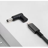 Akyga - AK-ND-C02 - Voeding voor Notebooks - Zwart - USB-C Adapter