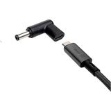 Akyga - AK-ND-C02 - Voeding voor Notebooks - Zwart - USB-C Adapter