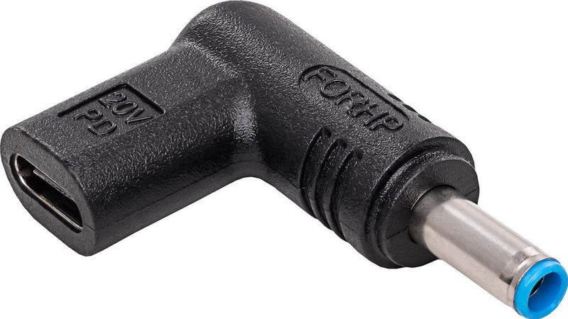 Akyga Universele adapter AK-ND-C09 USB-C / 4,5 x 3,0 mm + HP Pin