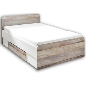 Emob - Bed Petrus - 140x200 - Wit