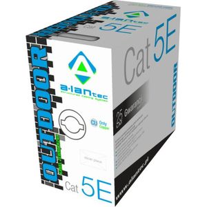 A-lan KIU5OUTZ305 Netzwerkkabel Grau 305 m Cat5e u/utp (utp)