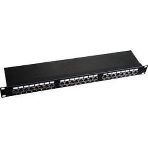 Alantec -S5-1 patchpaneel 1U, Server accessoires, Zwart