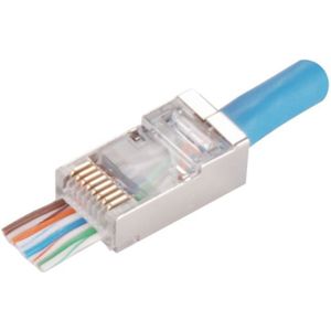 Alantec RJ45 STP cat.5e toegangsplug (100 stuks) -, Router, Grijs