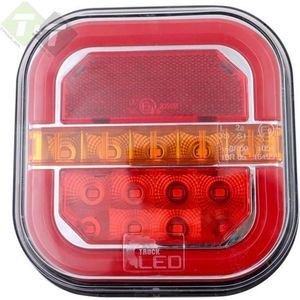 Achterlicht NEON Led - Links - 12/24 Volt - Ledlamp - 41x LED - Achterlamp