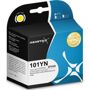 Asarto Ink Ink to Epson 101YN | C13T03V44A | 70 ml | geel