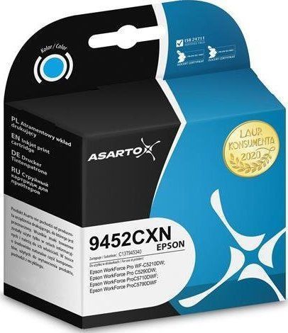 Asarto Ink Ink to Epson 9452CXN | C13T945240 | 66ml | cyan