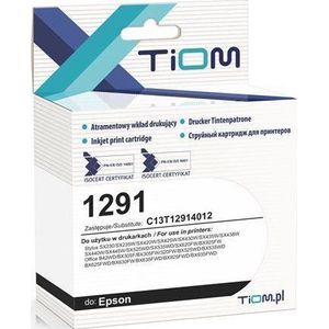 Tiom Tusz Tusz voor Epson 1291 | C13T12914012 | 440 str | zwart
