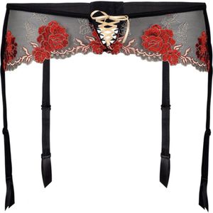 Roza- Natalie- jarretelgordel- zwart S