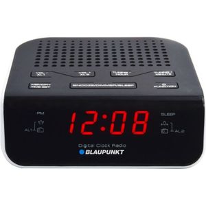 Blaupunkt CR5WH Klok Zwart, Wit radio