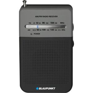 Blaupunkt - PR3BK - Draagbare Radio - Zwart - FM/AM