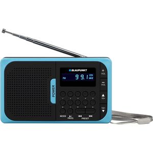 Blaupunkt - PR5BL - Radio - Analoog - Zwart, Blauw