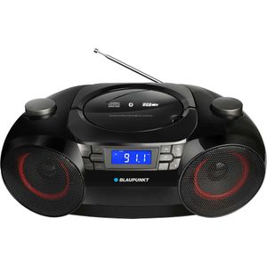 Blaupunkt - BB30BT - Portable CD-speler - Zwart - 12 W