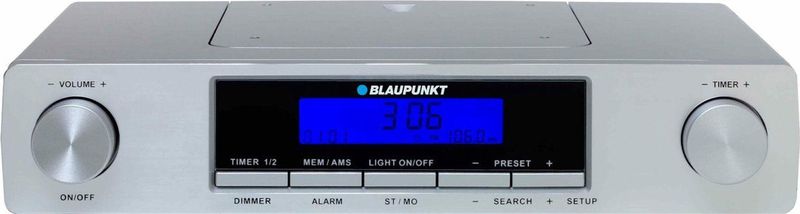 Blaupunkt - KR12SL - Keukenradio - LCD Display - 2x Timer - Klok met Alarm