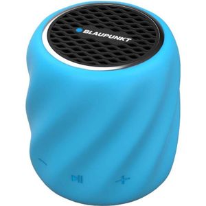 Blaupunkt BT05BL draagbare stereo luidspreker (4 h, Werkt op batterijen), Bluetooth luidspreker, Blauw, Zwart