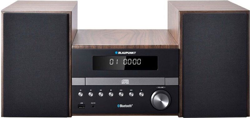 Blaupunkt MS46BT Stereoanlage (UKW mit RDS, 100,00 W, Mikro-HiFi System Stereoanlage mit Bluetooth)