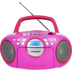 Blaupunkt - BB16 - Radio - Roze - Draagbaar - FM - LCD-Display