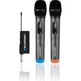 Blaupunkt - Set van Twee Draadloze Microfoons - Draadloze Microfoon WM60UDB