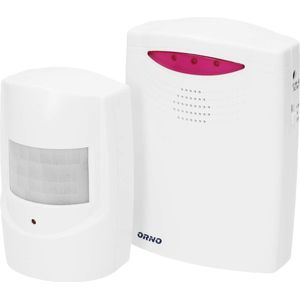ORNO Draadloze Bewegingsmelder met Alarm - IP44 Waterdicht