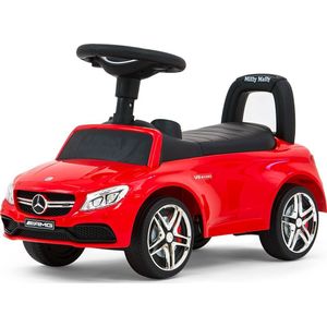 Milly Mally Loopauto Mercedes Junior 63 X 28 X 38 Cm Staal Rood