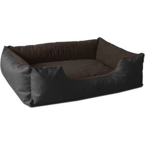 BedDog® hondenmand LUPI, vierkant hondenkussen, grote hondenbed, hondensofa, hondenhuis, met afneembare hoez, wasbaar, maat S-XXXL