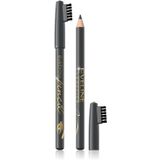 Eveline Cosmetics Eyebrow Pencil zeer precies wenkbrauwpotlood met Kwastje Tint Grey 1,2 gr