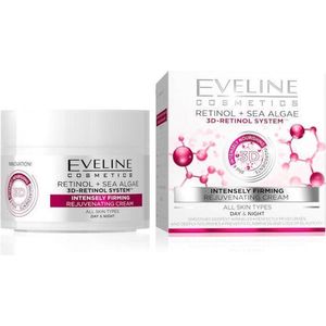 Eveline Cosmetics - Retinol + Sea Algae - Gladmakende en Verhelderende Crème - 50 ml