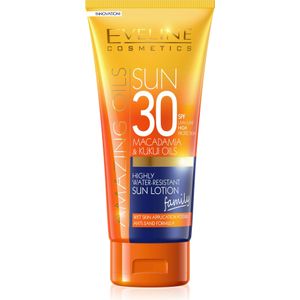 Eveline Cosmetics Amazing Oils Highly Water-resistant Sun Lotion SPF30 - 200ml.